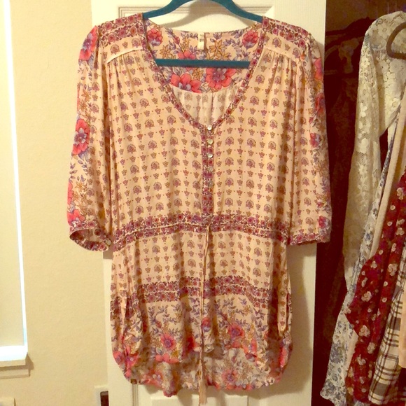 Spell Tops - Spell Desert Rose Playsuit in Blush *Altered*
